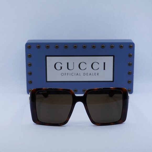 Final Price! Gucci GG1692S 002 Havana Sunglasses - Picture 2 of 12